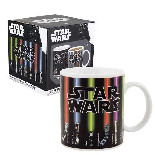 Mug Star Wars Sabre Laser Thermochrome - Changement De Couleur Avec Boisson Chaude - 300 Ml, Packaging 2016 - Ne Va Pas Au Lave-vaisselle